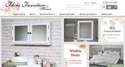 Desktop Screenshot of florafurniture.co.uk
